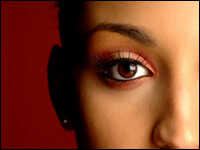 Multi-racial woman