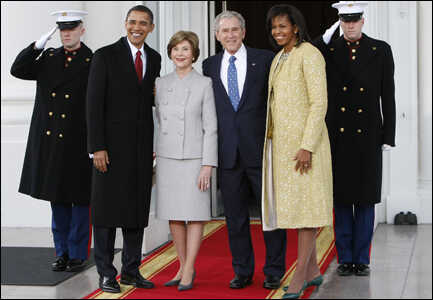 The Bushes and Obamas