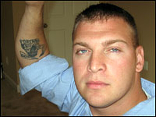 Patrick Uloth's less than honorable discharge means that he can't get important veteran's benefits.