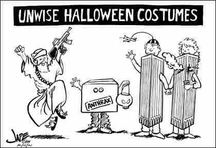 Unwise Halloween Costume Cartoon