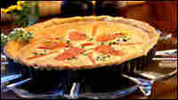 Golden Onion and Roasted Tomato Quiche