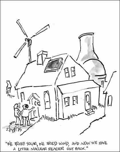 Nuclear Reactor Cartoon