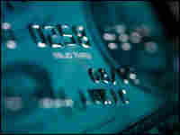Close up of credit card